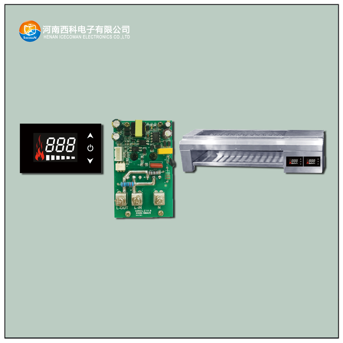 Kcl-lcda controller for BBQ